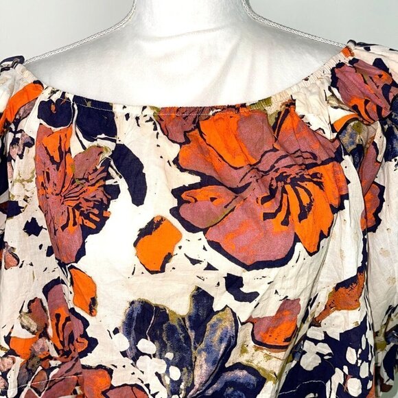 NWT Free People Shasta Skirt Set Womens Size XS Pure Cotton Off The Shoulder New - Picture 9 of 12